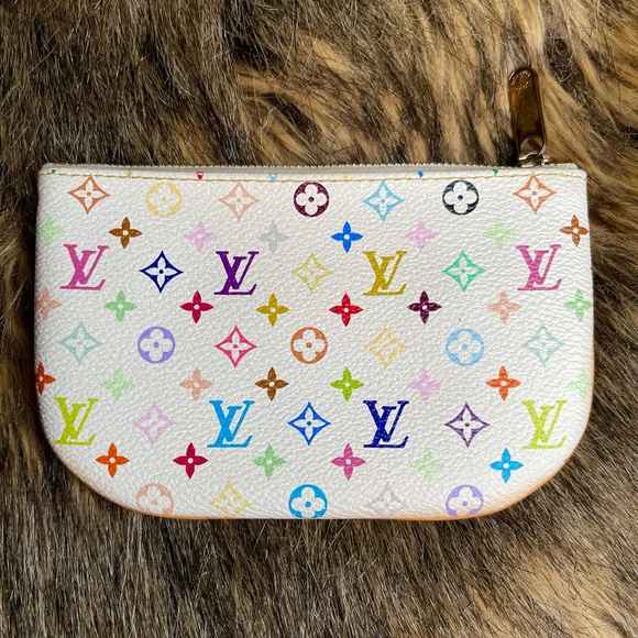 LOUIS VUITTON Multicolore Monogram Pochette Accessories - Picture 3 of 13